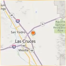 New Mexico State University Dona Ana Location Map