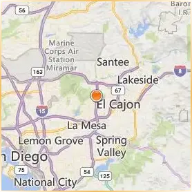 Grossmont College Location Map Grossmont College Location Map