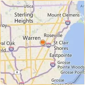 Macomb Community College Location Map