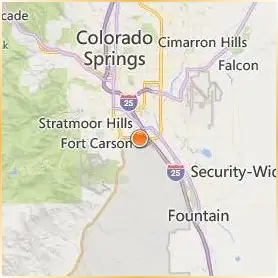 Pikes Peak State College Location Map